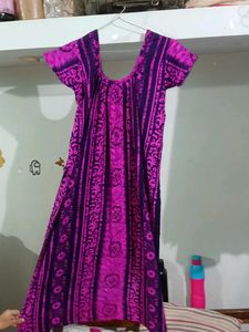 Vibrant Pink &amp; Purple Nightgown