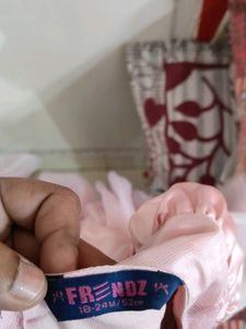Pink Baby Frock(Only One Time Wore)