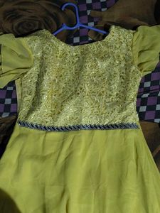 Yellow Lace Dress