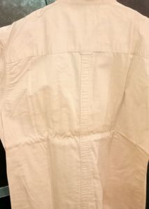 Men's Peach Casual Shirt