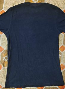 Men's Navy Henley Shirt
