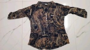 Stylish Women’s Printed Casual Top