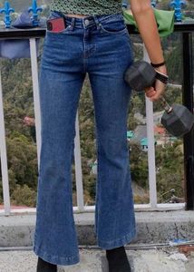 Flared Blue Denim Jeans🩵 last price