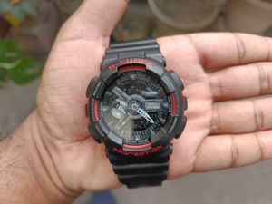 Casio G-Shock Analog-Digital Black Dial Men's Watc