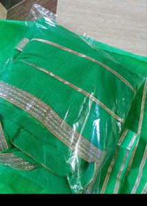 Vibrant Green Kurta Set with Dupatta
