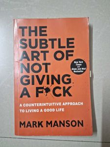 The Subtle Art of Not Giving A F*ck Book