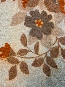 Vintage Floral Embroidered Kashmiri Cushion Covers