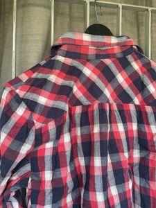 Checked Crop Shirt