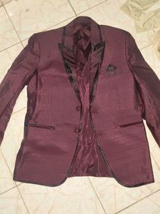 Men's Maroon Blazer