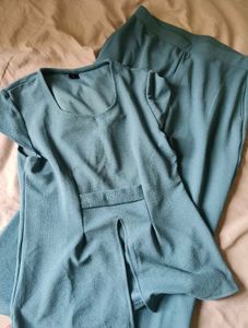 Stylish Teal Co-ord Set