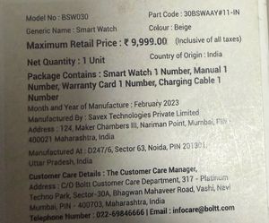 Firebolt-Ninja 3 plus trending smartwatch