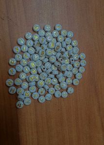 Alphabet Beads for Jewelry Making