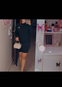 Chic Black Mini Dress check Description