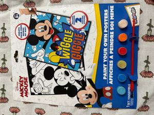 Disney Mickey Mouse Paint Your Own Posters Kit