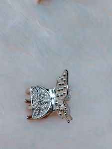 Sparkling Butterfly Hair Clips (Set of 2) and one