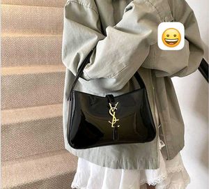 Chic Patent Leather Handbag