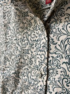 Talbots Printed Cotton Shirt