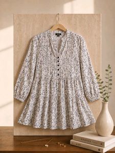 Chic Printed Kurti Top