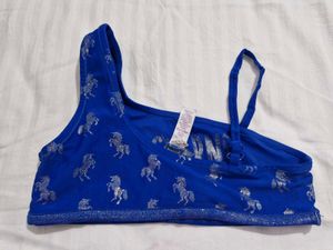 Blue Unicorn Bralette + inner short as freebie