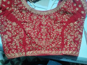 Give me Offer.Gorgeous Red &amp; Gold Lehenga Choli