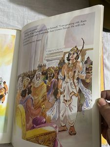 The Ramayana in Pictures - hard bound