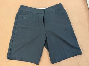 Women's Black Tailored Shorts