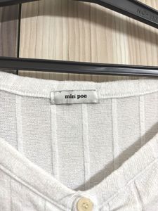 MINI POE CROPPED TOP