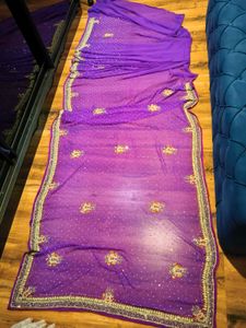 Ready to wear saree fully handwork