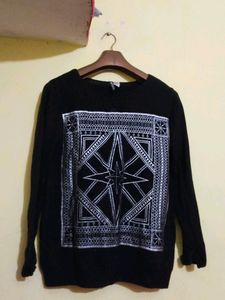 Black opium pattern full sleeves