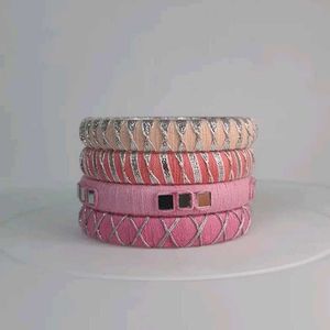 Teal Bangles Set of 4🩵