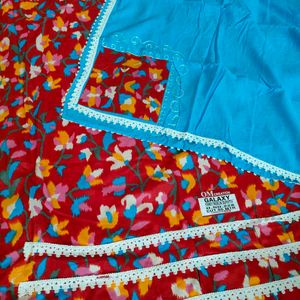 premium cotton unstiched suit, dress material