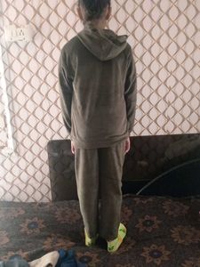 Kids' Olive Green Tracksuit