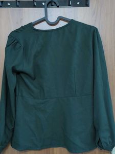 Fablestreet Bottle green Formal Top