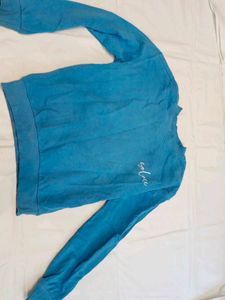 Cozy Blue "So Cute" Sweatshirt