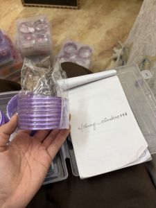 Lilac Shimmer Glass-Style Stack
