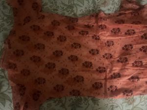 Beautiful Peach Kurta Set