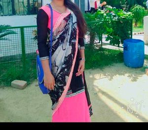 Beautiful Saree With Multi Colour