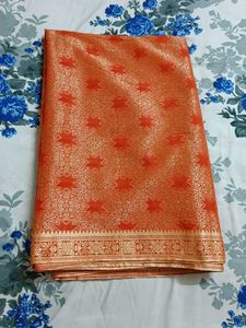 NEW Chanderi Banarasi Saree