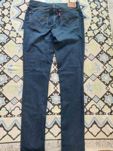 Levi's Branded Classic Blue Denim Jeans