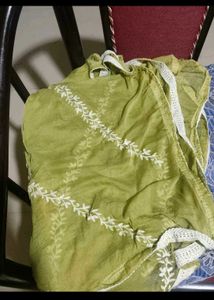 Elegant Embroidered Kurta with Pants