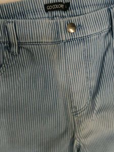 Striped Blue Jeans  - Great for casual wea