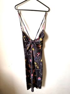American Flag Print Slip Dress 👗