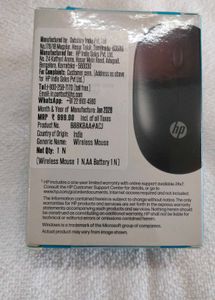 HP 115 Wireless Mouse - Black