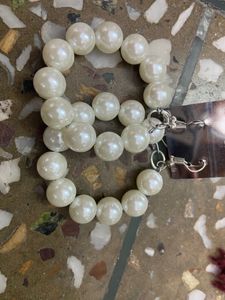 Pearl earrings