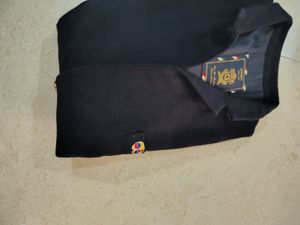 Navy Blue Velvet Blazer