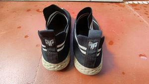 Comfortable Black Slip-On Sneakers