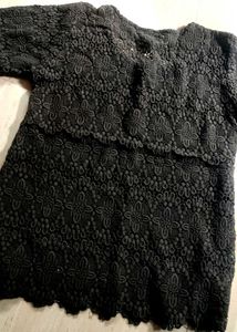Black Lace Top