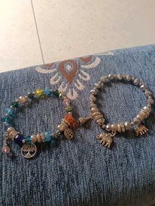 Bohemian Beaded Charm 6  Bracelets Set