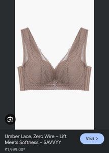 Nude Colour Lace Bra