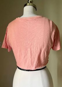 Pink Los Angeles Athletic Club Crop Top